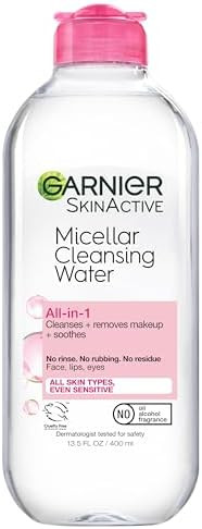 Garnier Micellar Water, Hydrating Facial Cleanser & Makeup Remover, Suitable for Sensitive Skin, ... | Amazon (US)
