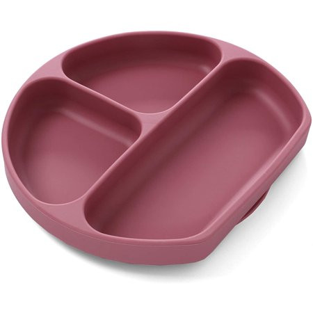 Divided Plates Baby Child Tableware With Silicone Suction Cup Sticks High Chair Table Microwave Comp | Walmart (US)