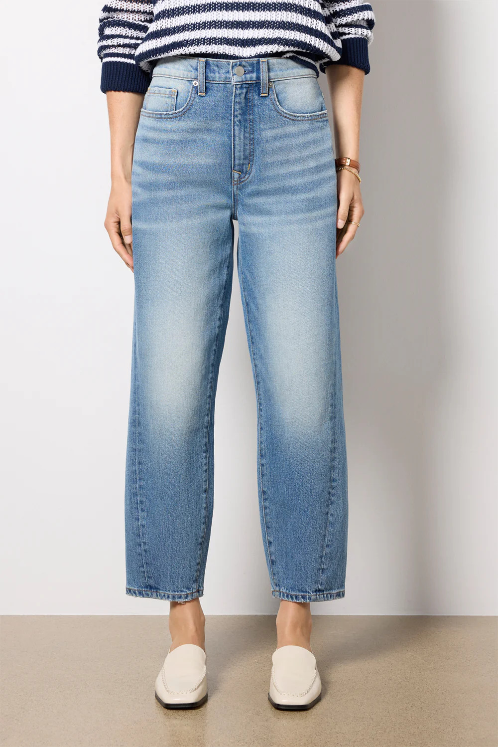 Ever Seamed Barrel Jean | Evereve