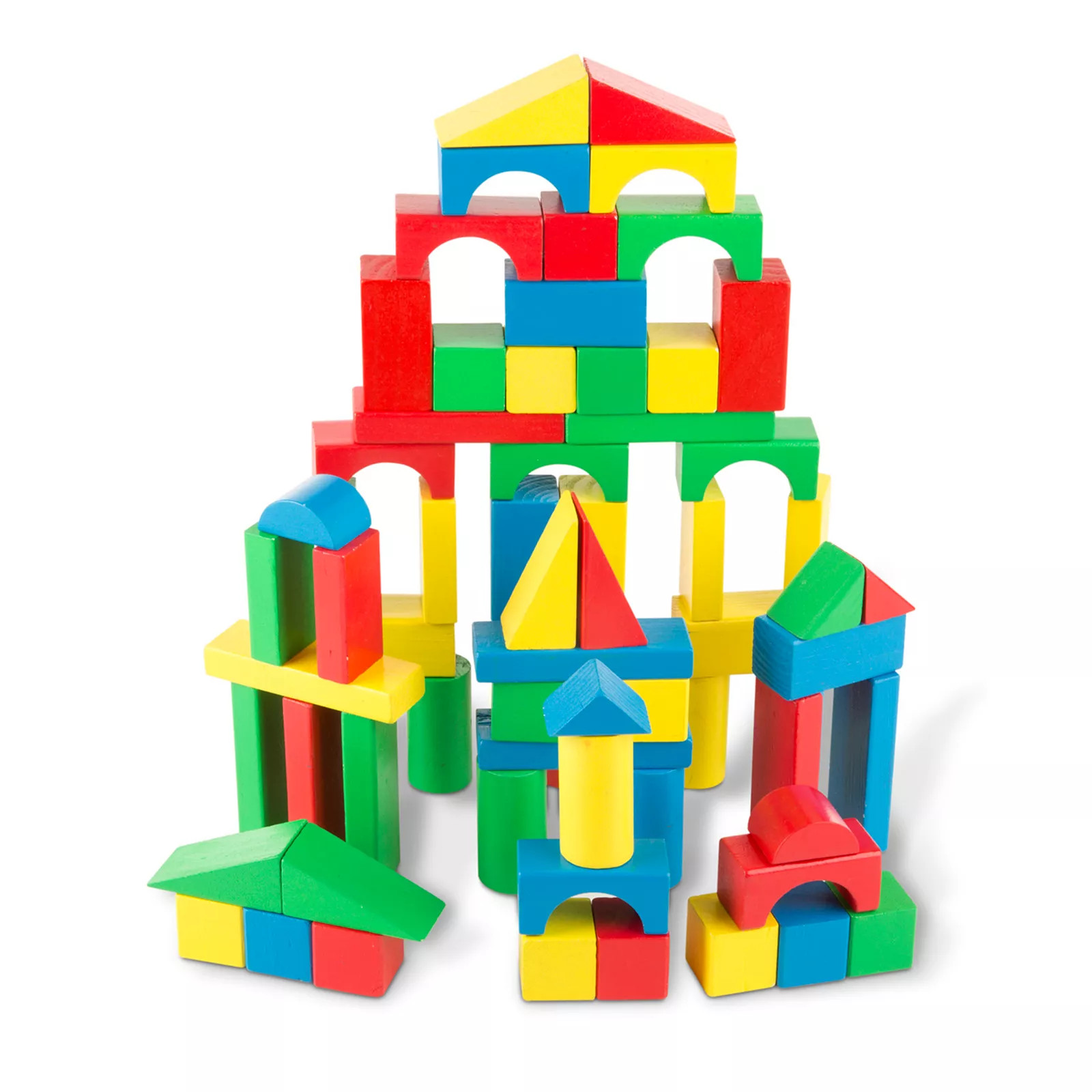 Melissa & Doug Wood Block Set, Multicolor | Kohl's
