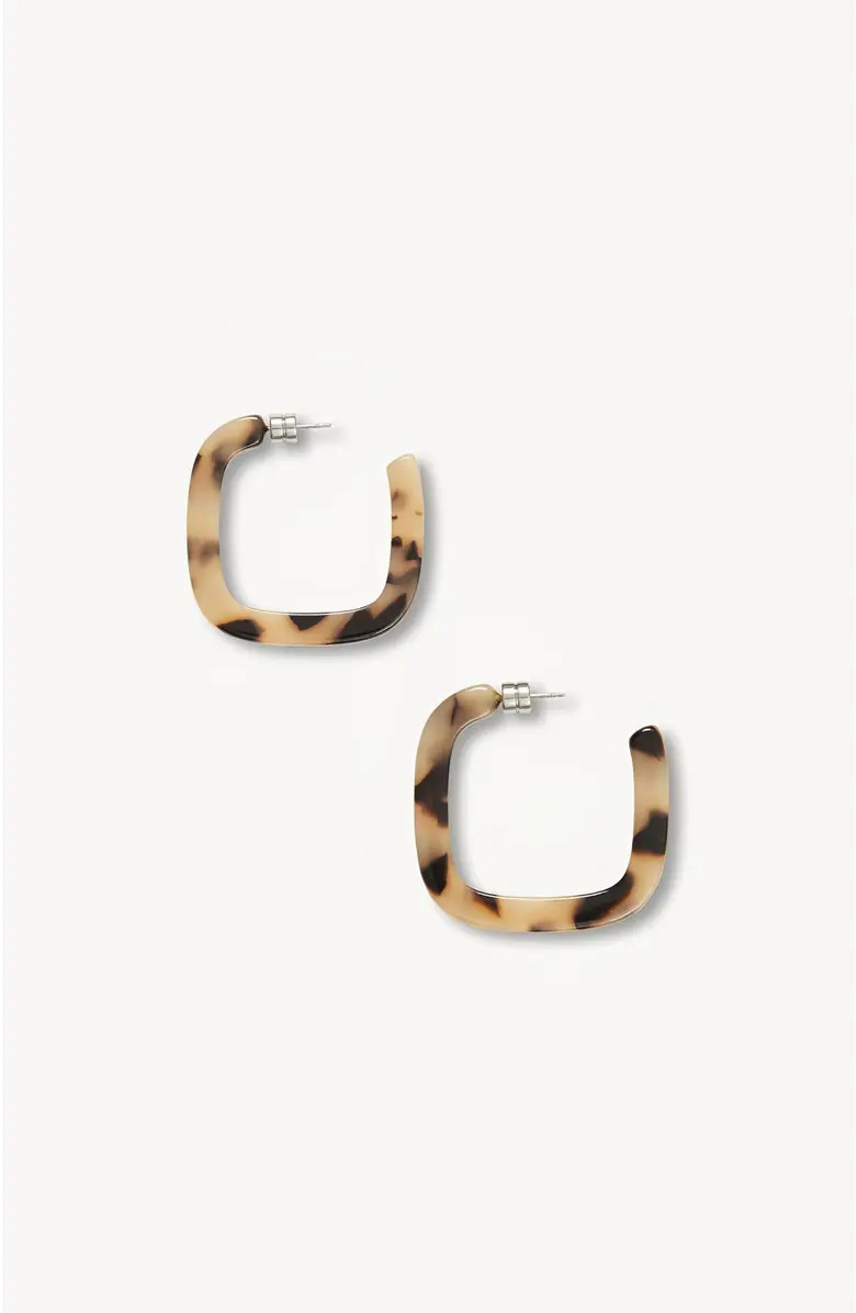Midi Square Hoops | Nordstrom