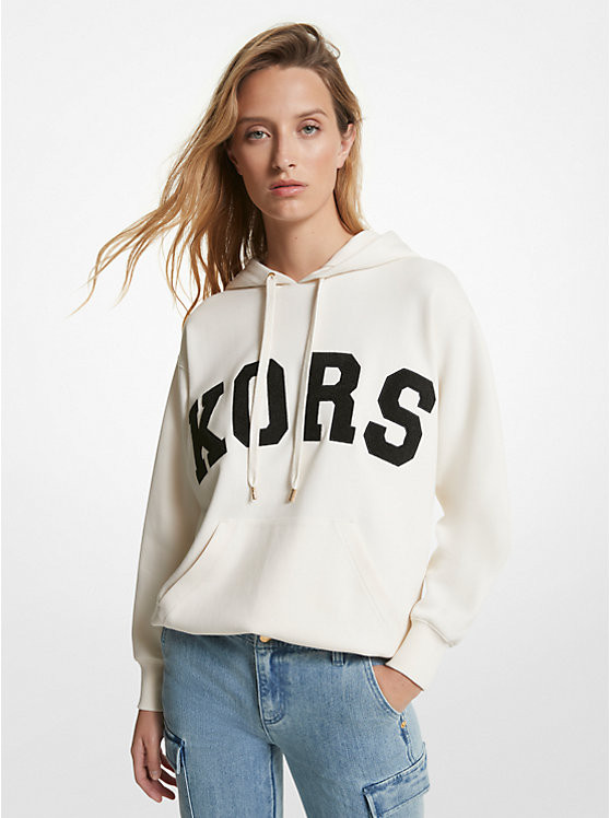 KORS Cotton Blend Hoodie | Michael Kors US