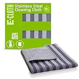 E-Cloth Stainless Steel Cleaning Cloth, Microfiber Stainless Steel Cleaner for a Spotless Shine Home Appliances, Oven, Stove and Refrigerators, Washable and Reusable, 100 Wash Promise | Amazon (US)