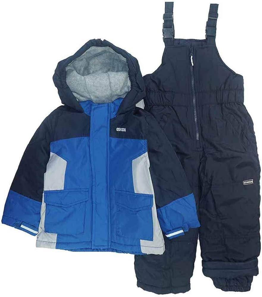 OshKosh B'Gosh Boys' Ski Jacket and Snowbib Snowsuit Set | Amazon (US)