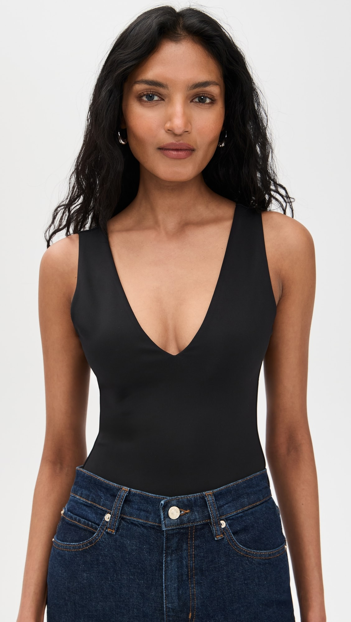 Scuba Deep V Thong Bodysuit | Shopbop