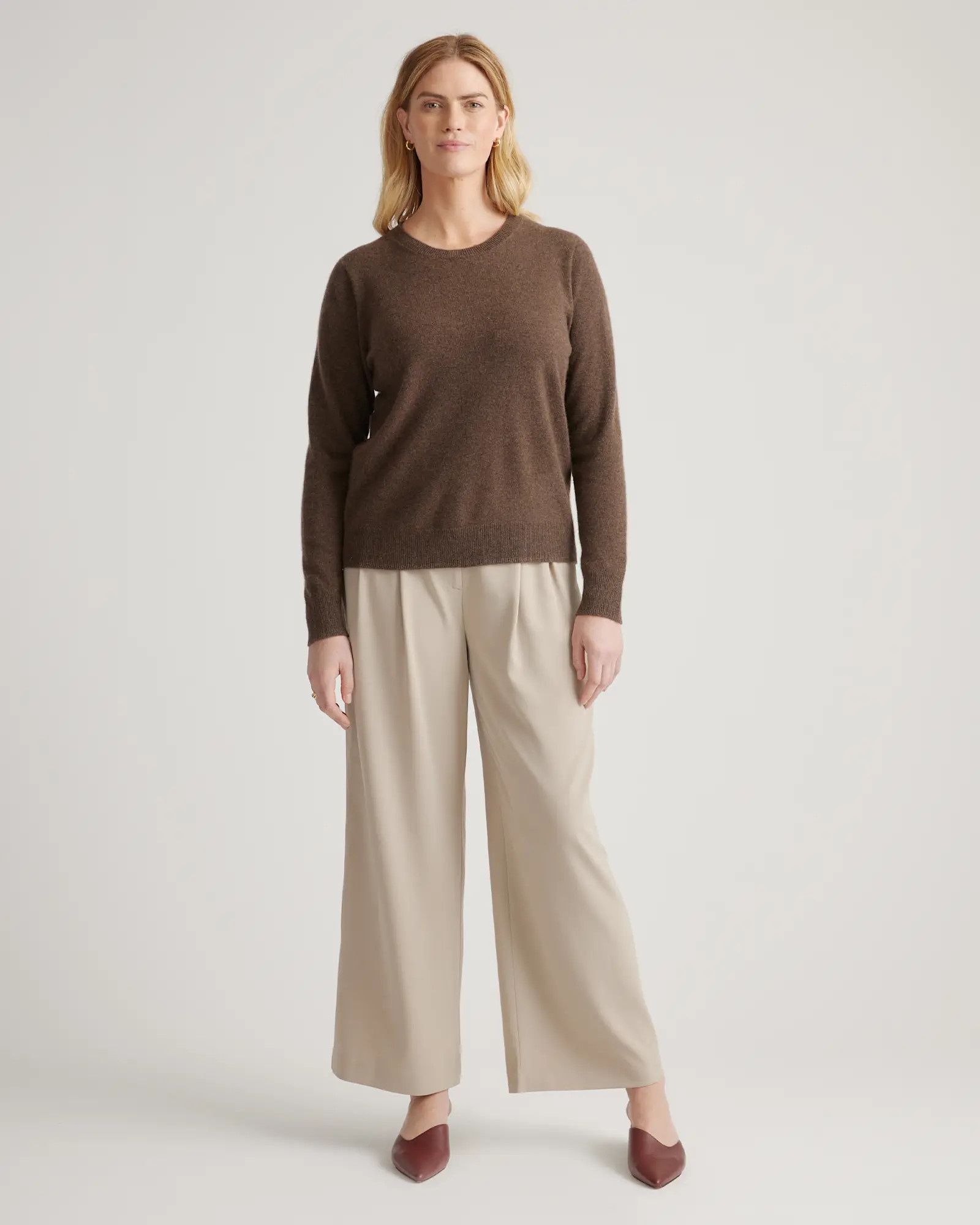 Mongolian Cashmere Crewneck Sweater | Quince