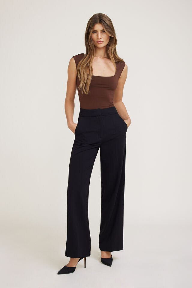 Yasmin Straight Leg Pants | Dynamite Clothing