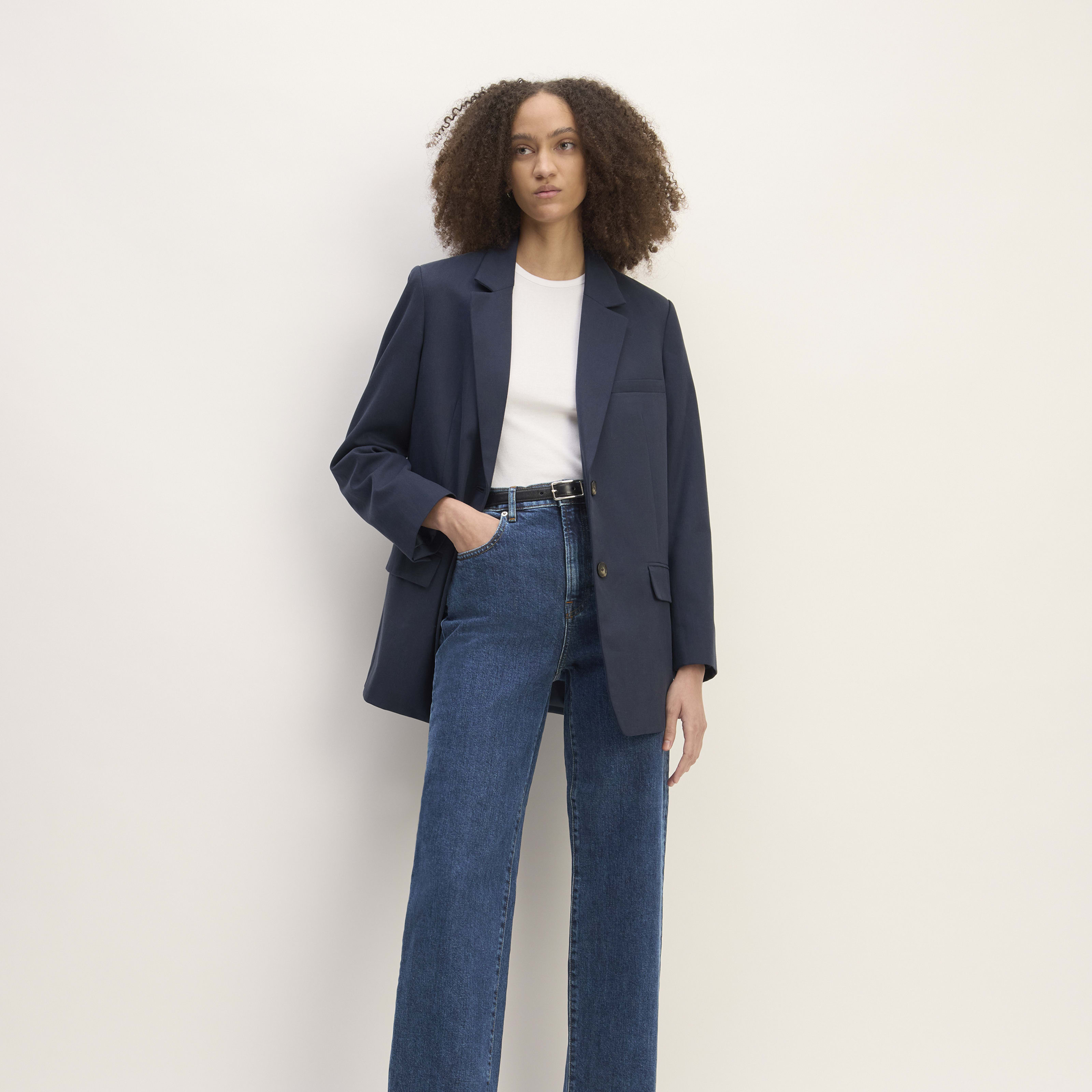Women's Way-High� Jean by Everlane in Vintage Indigo, Size 35 | Everlane