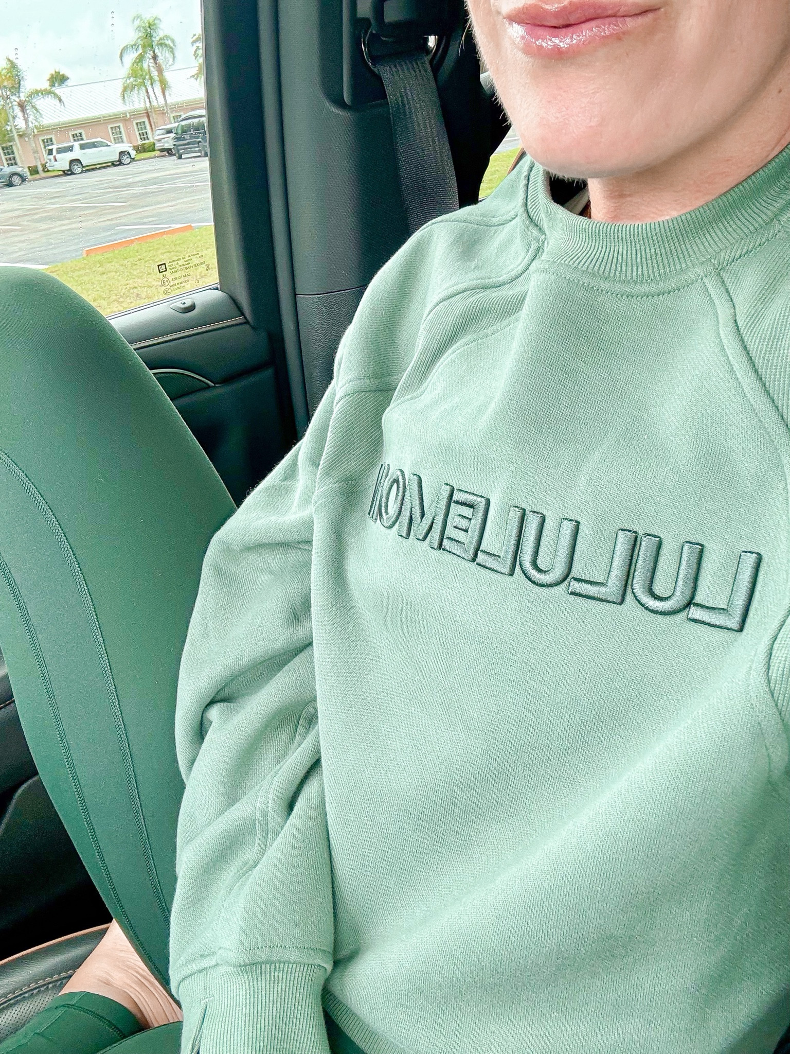 It’s the rainy day monochrome for me. 
Pullover size s/m
Leggings size 4
#lululemon 

#LTKSeasonal #LTKActive #LTKU