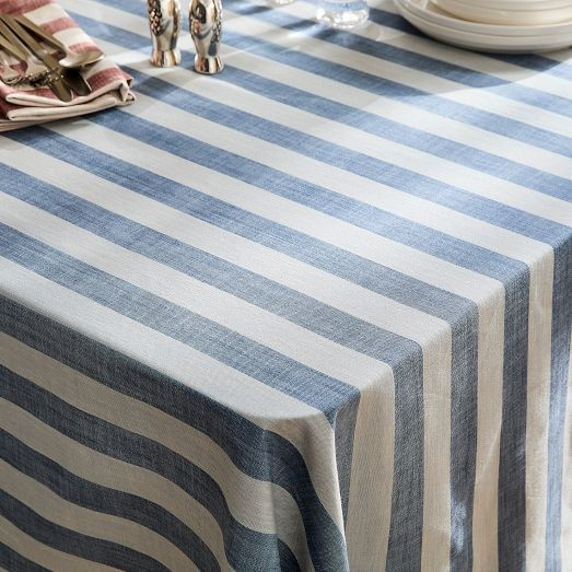 Cabana Stripe Tablecloth | West Elm (US)