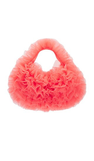 Sadie Tulle Bag in Candy Red | Revolve Clothing (Global)