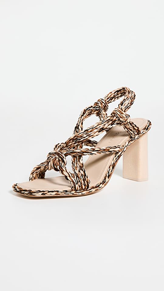 Uma Twisted Rope High Heels | Shopbop