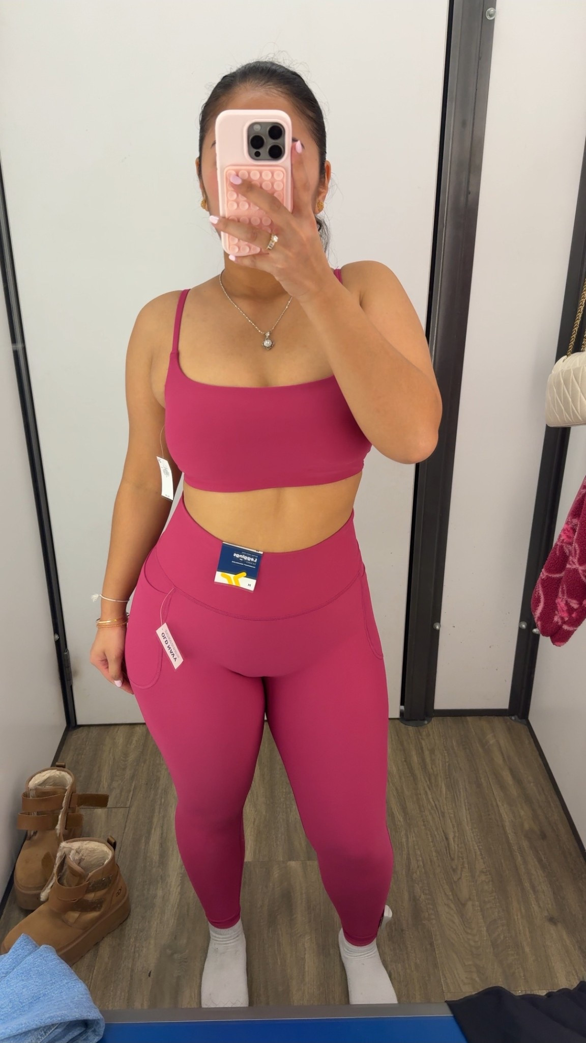 Size small top
Size medium bottoms