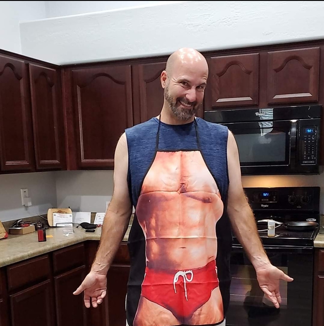 Landisun Apron Kitchen Chef Cooking Gag Gift Creative Funny Grilling Baking | Amazon (US)