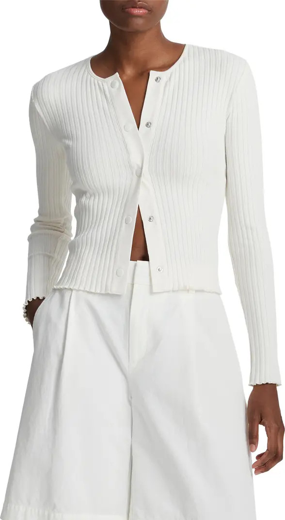 Vince Fitted Rib Cardigan | Nordstrom | Nordstrom