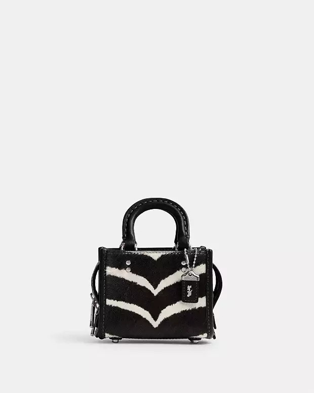 Rogue 12 In Haircalf With Zebra Print | Coach (US)