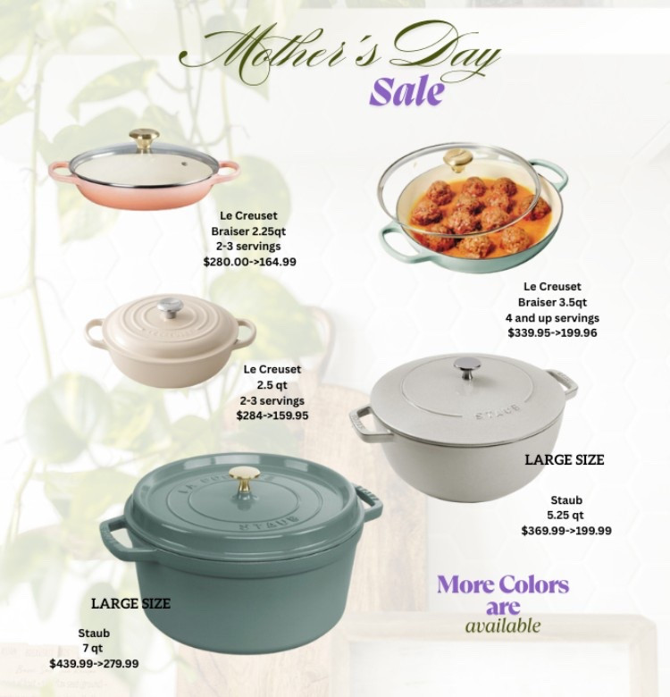 Celebrate Mother’s Day with this special cast iron product sale!


#LTKhome #LTKsale