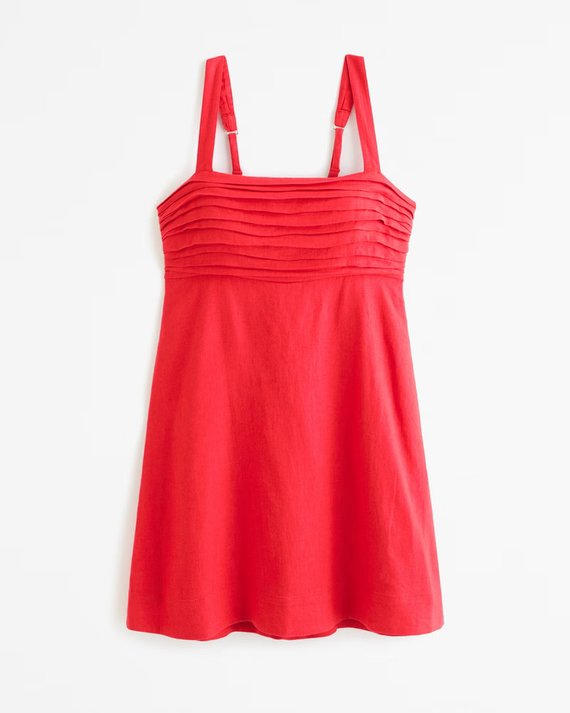 Women's Emerson Linen-Blend Skort | Women's Dresses & Jumpsuits | Abercrombie.com | Abercrombie & Fitch (US)