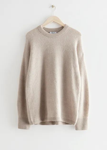 Oversized Knit Sweater - Mole - Sweaters - & Other Stories US | & Other Stories US