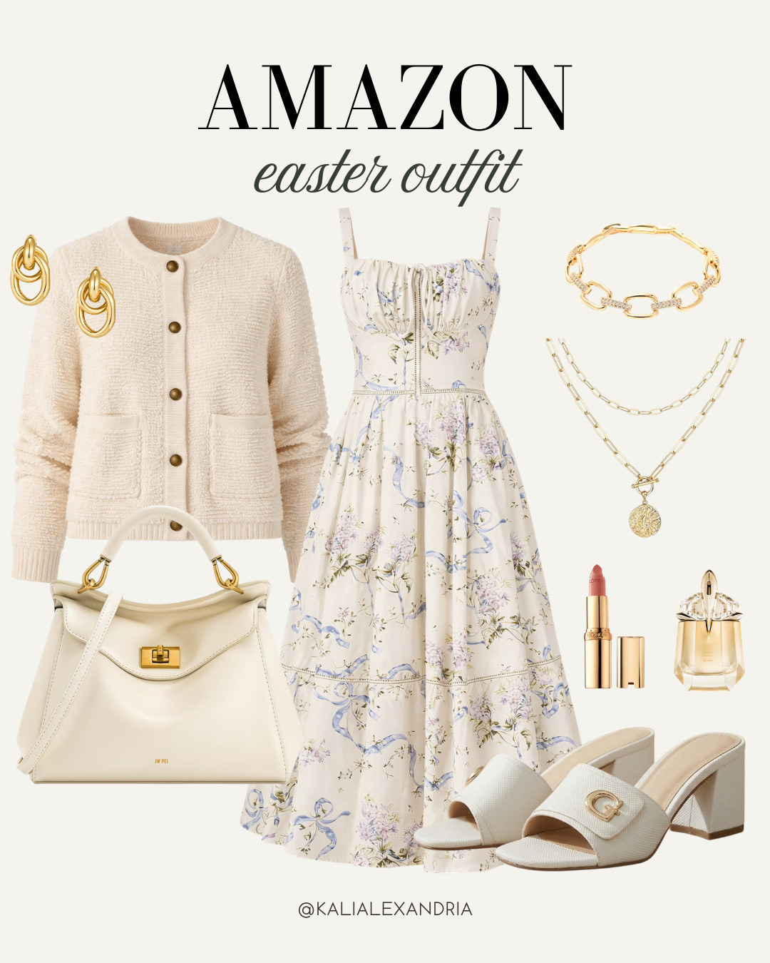 The prettiest Amazon Easter outfit 🌷🤍 A soft floral dress paired with a lightweight cardigan and gold accessories—perfect for brunch, church, or any spring event.


// Amazon, Amazon Finds, Amazon Easter, Easter Outfit Women, Easter Outfit, Amazon Spring, Amazon Spring Fashion, Amazon Womens Outfit, Amazon Womens Fashion, Amazon Outfit Inspo, Amazon Outfit Ideas 

 #LTKgrwm #LTKootd #LTKSeasonal