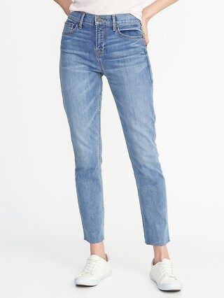 High-Rise The Power Jean, a.k.a. The Perfect Straight Ankle for Women | Old Navy US