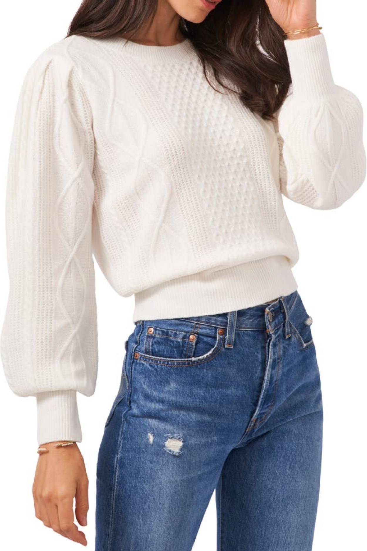 Sweater 
Fall Sweater
Fall Outfit 
Variegated Cables Crew Sweater


#LTKunder100 #LTKsalealert #LTKSeasonal #LTKU