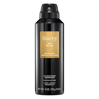 fine'ry. Men's Deodorant Spray - Two Billion - 4oz | Target