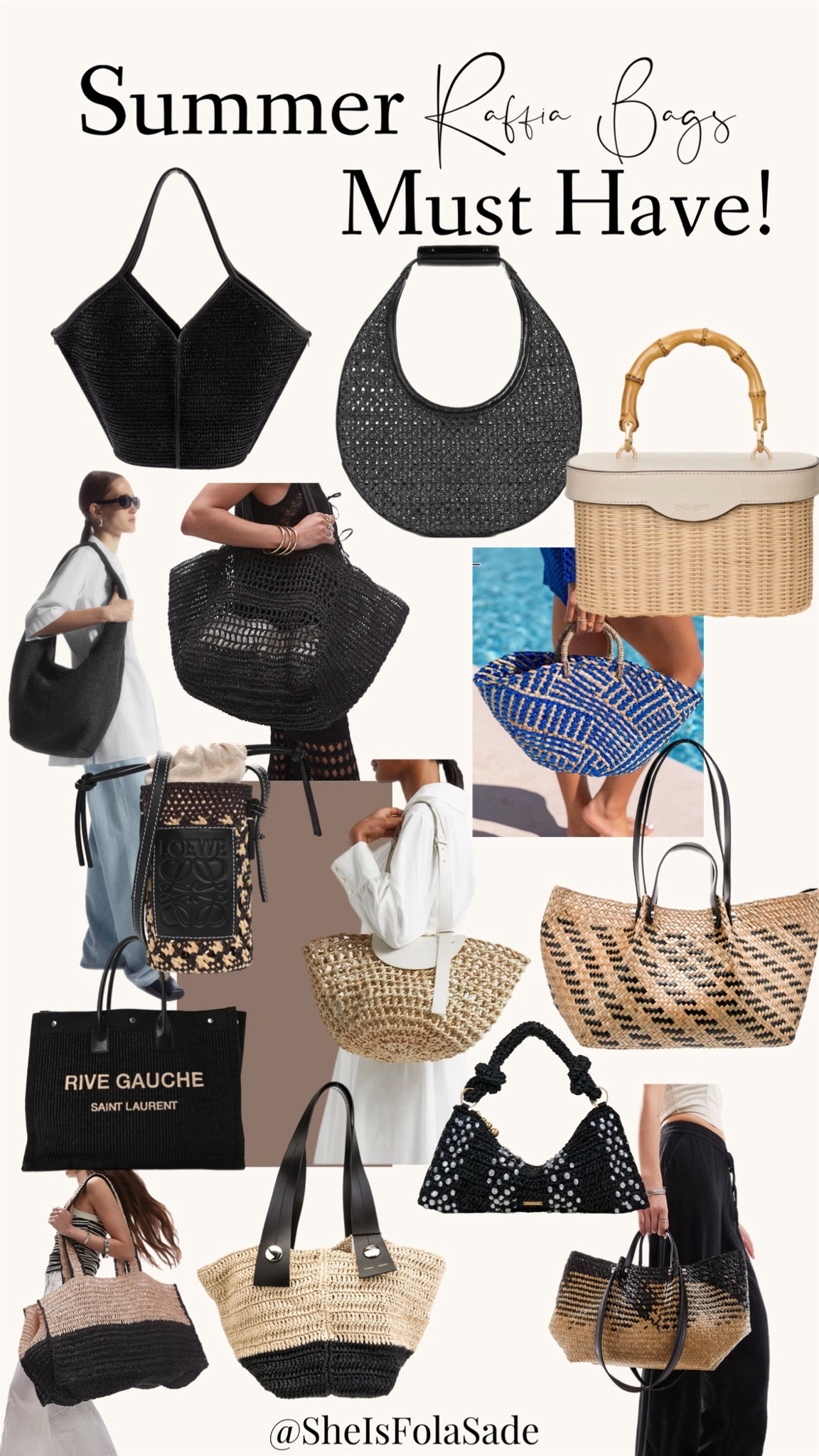 Summer MUST HAVE! Raffia bags. It’s pretty much a summer staple. When you see these bags out you know summer has started. Plus they’re great for vacation! 