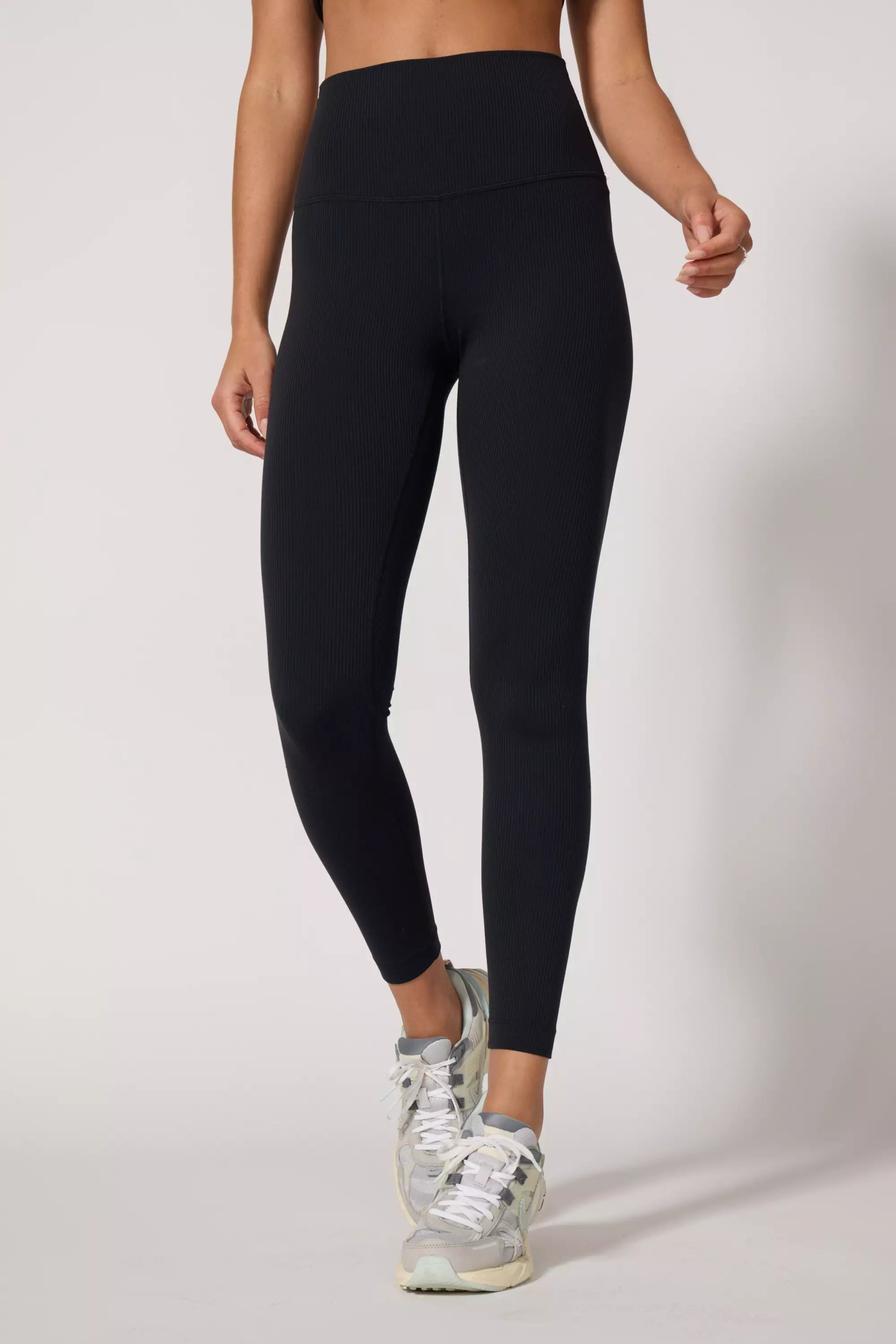Ribbed Legging - Jet Black | MPG Sport