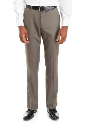 Perry Ellis® Men's Slim Fit Stretch Active Waistband Dress Pants | Belk