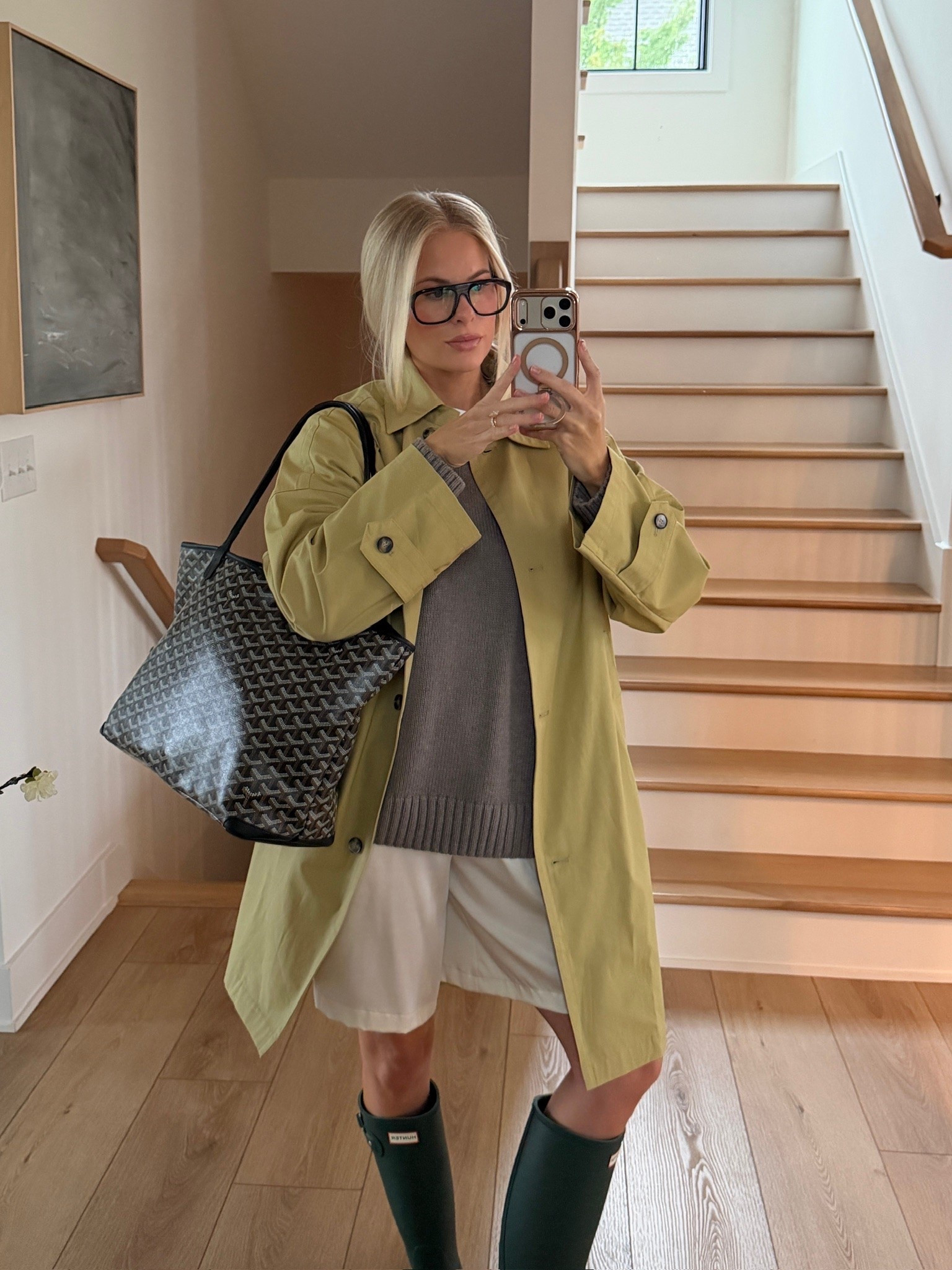 SIZE: small in jacket, med in sweater, tee, & shorts, boots run tts! Code KATHLEEN20 for discount on glasses! #kathleenpost

Fall transition outfit, rainy day outfit, postpartum outfit, fall outfit inspo

#LTKootd #LTKmomlife