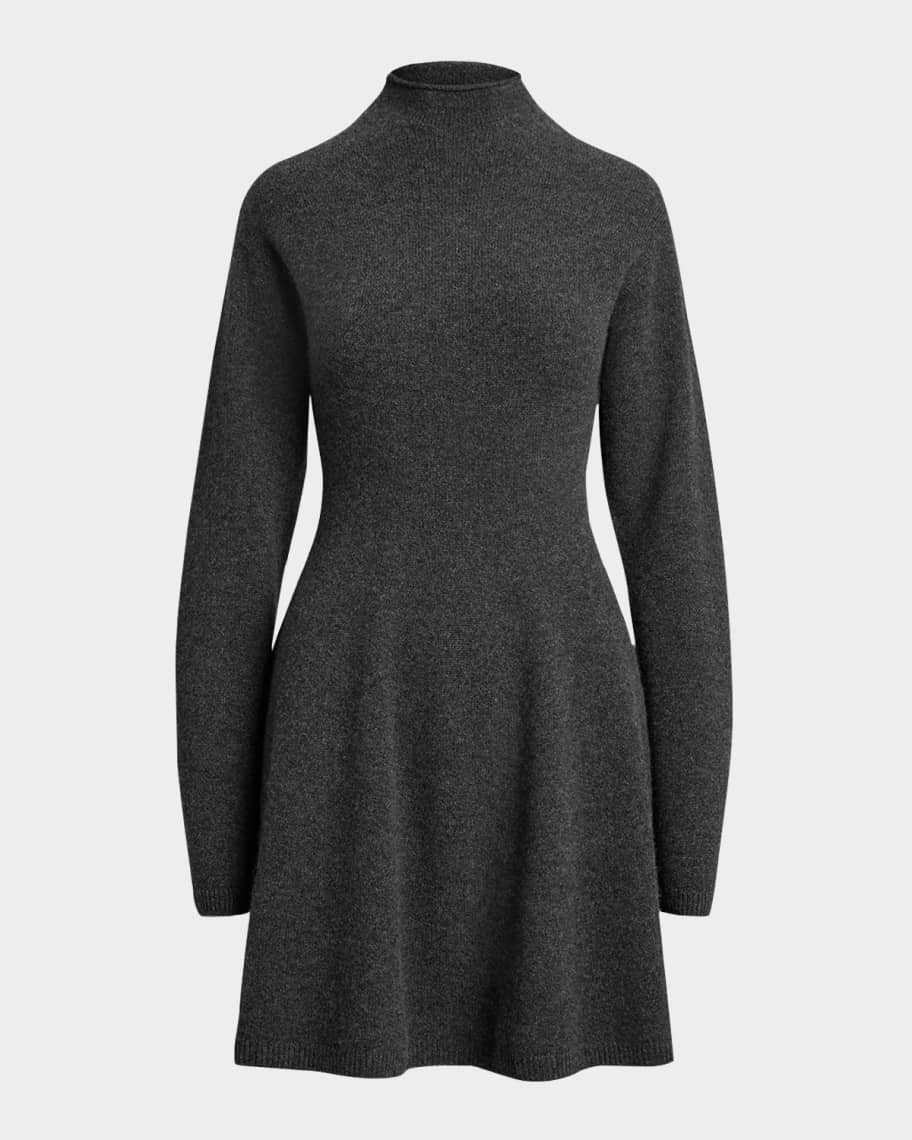 Cashmere Turtleneck Sweater Dress | Neiman Marcus