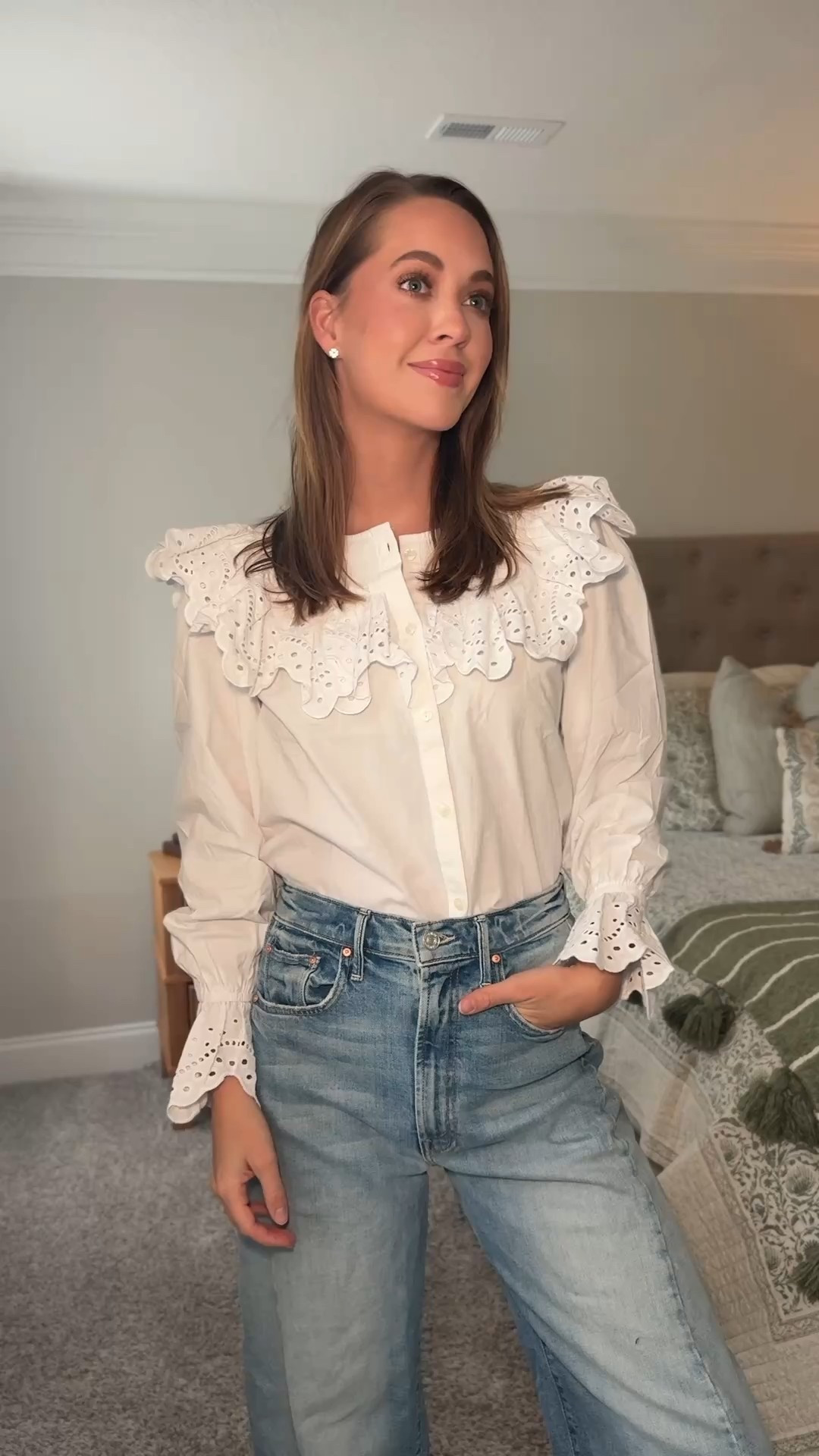 Did you know I worked at Loft in college?! Still one of my favorite places to shop for quality pieces and they’re currently all 50% off! Everything runs TTS but size down two in the fringe skirt. 