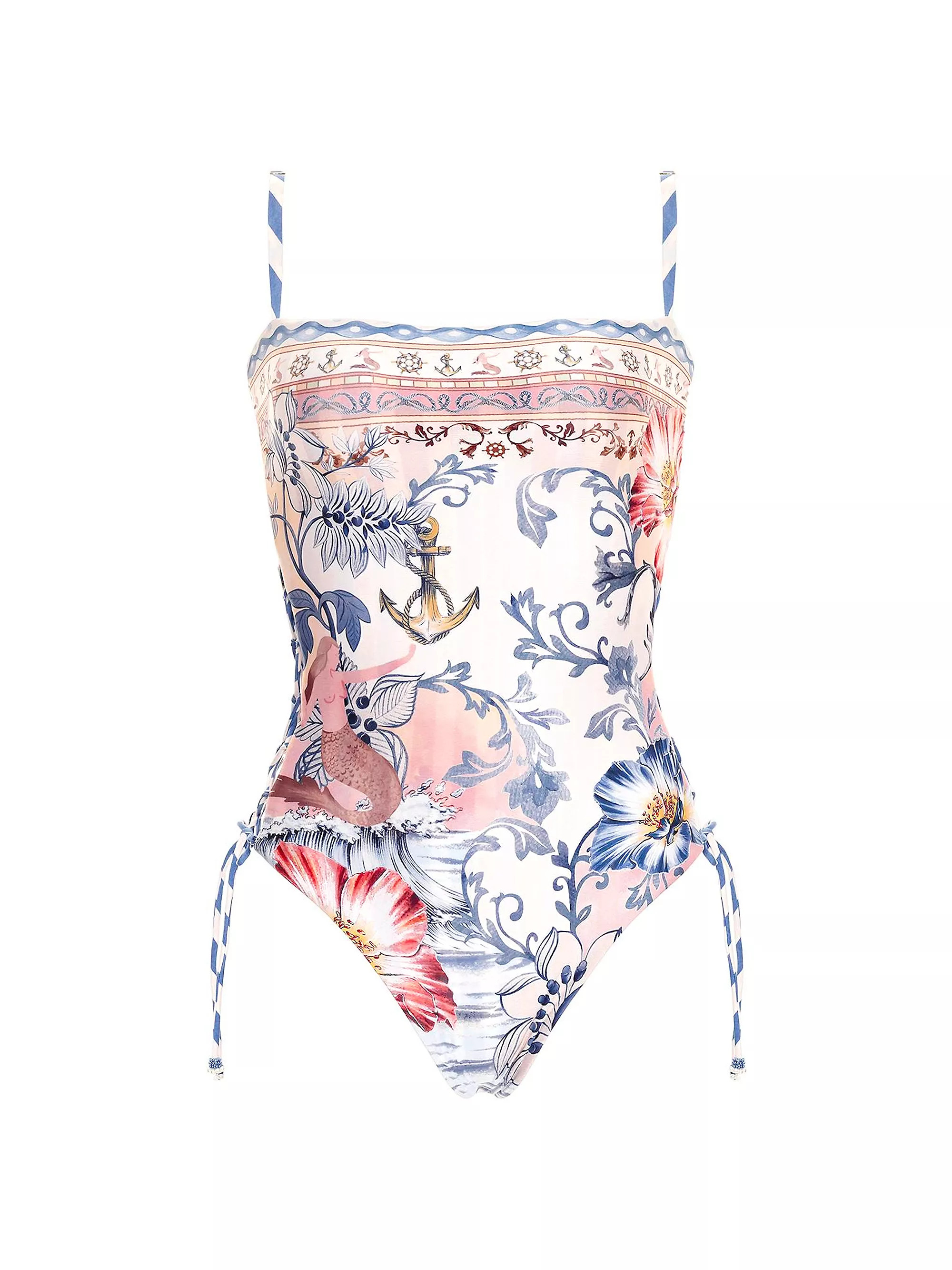 Agua BenditaReturning To The Roots Mariel Kai One-Piece Swimsuit | Saks Fifth Avenue