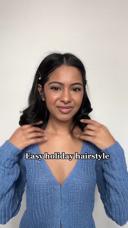 Super cute and easy holiday hairstyles that will look great with any holiday outfit! 

Curling iron, hairstyle, hair, beauty, holiday 

#LTKHoliday #LTKGiftGuide #LTKbeauty