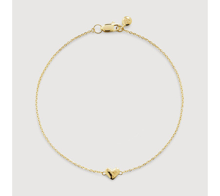 Mini Heart Chain Bracelet | Monica Vinader (Global)