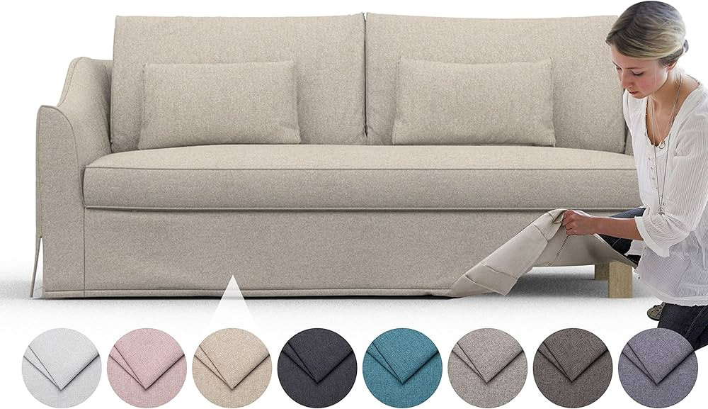 | Cover for Farlov 3 Seat Sofa, Replacement Slipcover, Heavy Duty 6 pcs Cover, Pets and Stain Pro... | Amazon (US)