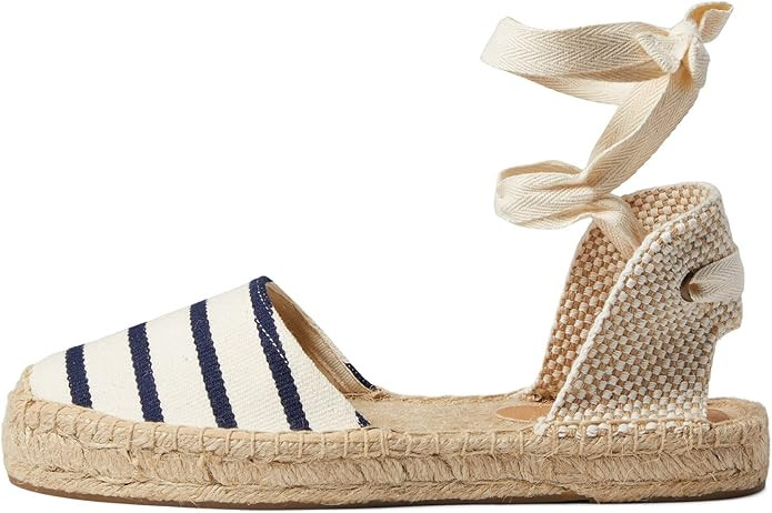 Soludos Lauren Espadrille Sandals for Women - Linen Upper, Round Toe Design with Jute Midsole, an... | Amazon (US)