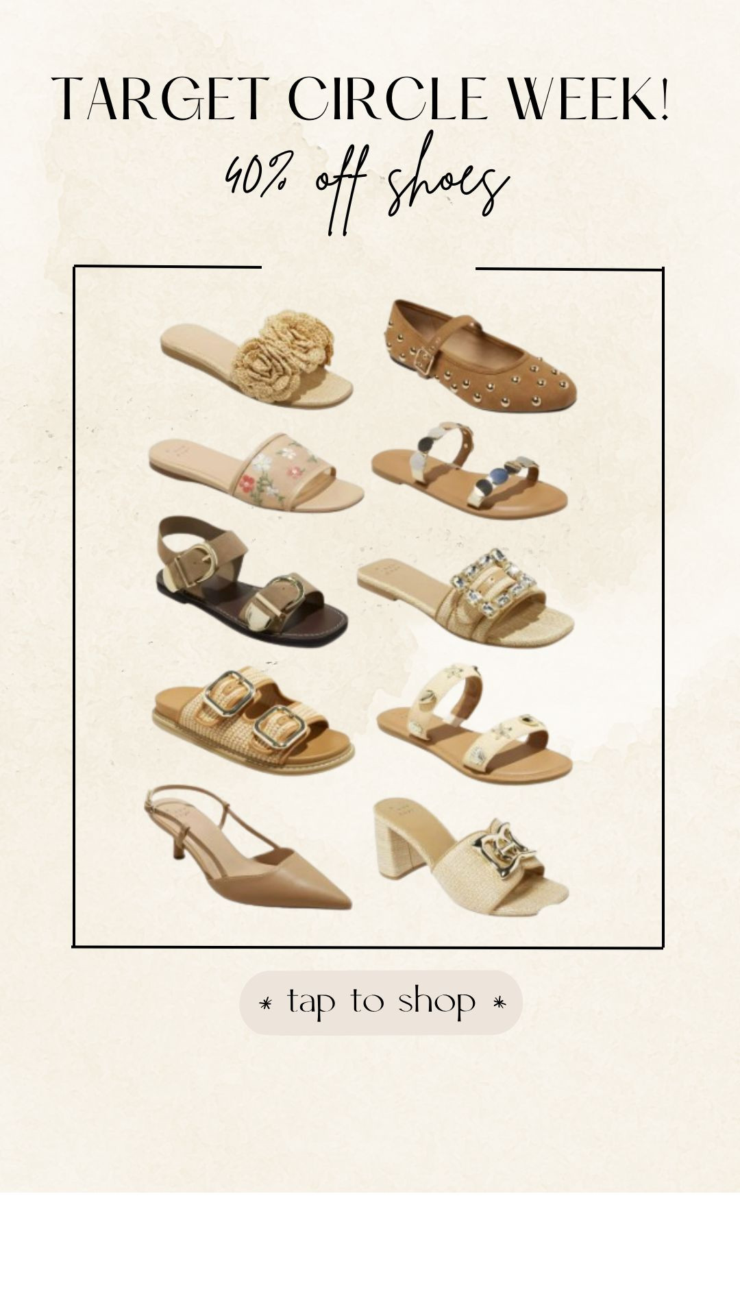 Target Circle Week | Target Deals | Target Shoes | Target Sandals | Target Flats | Target Heels | Summer Shoes 

 #LTKSeasonal #LTKSaleAlert #LTKShoeCrush