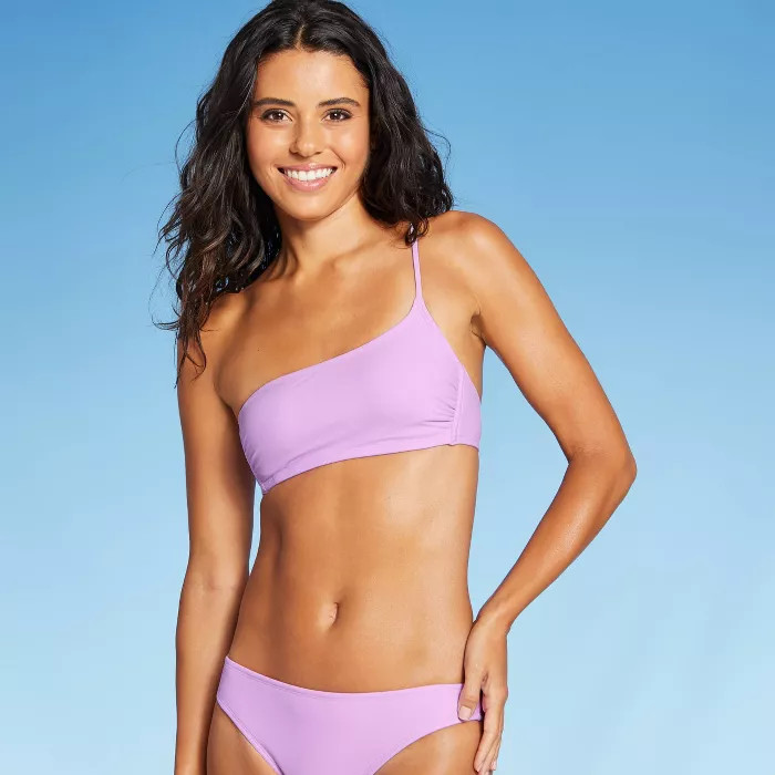 Juniors' One Shoulder Bikini Top - Xhilaration™ | Target