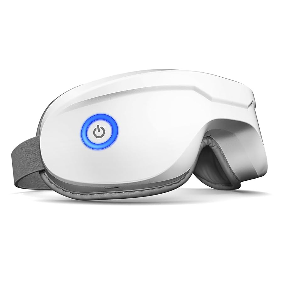 Eye Massager with Heat, Heated Eye Mask with Bluetooth Music, Face Massager, Mask for Migraine & ... | Amazon (US)