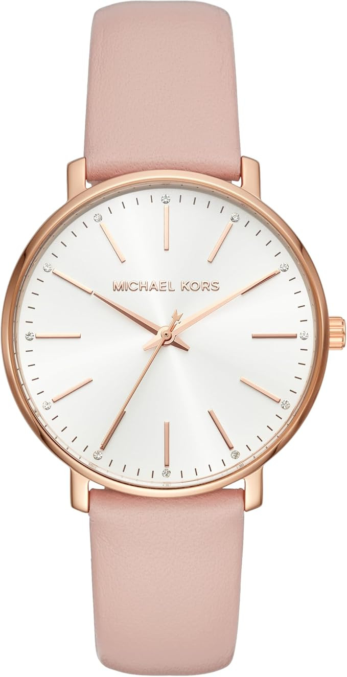 Michael Kors Pyper Women's Watch, Stainless Steel Watch for Women with Steel, Leather, or Silicon... | Amazon (US)