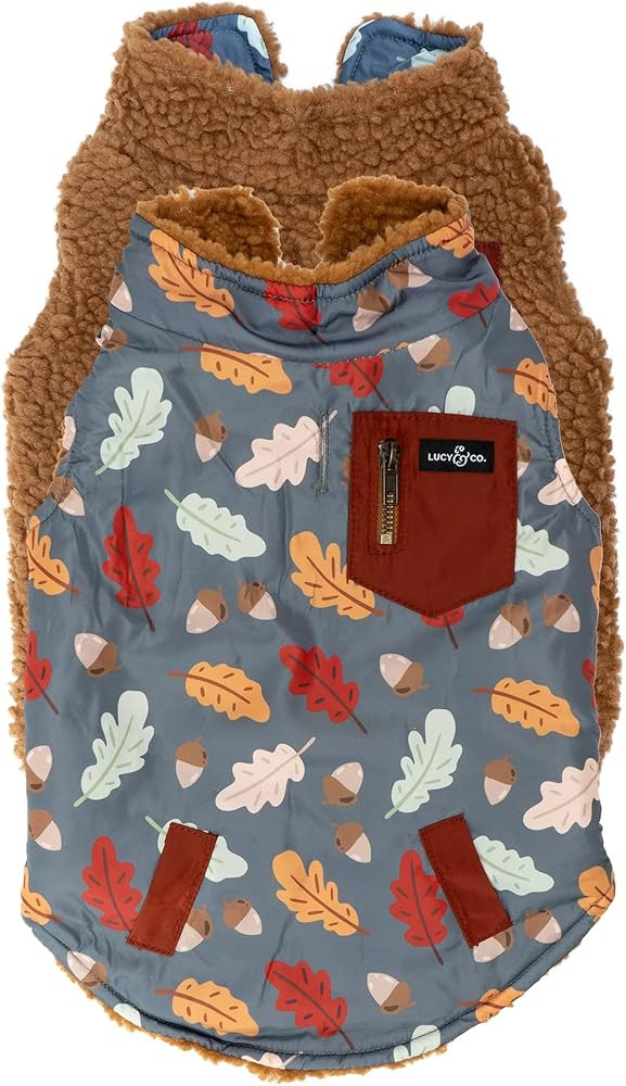 Lucy & Co. Reversible Teddy Vest, Small | Amazon (US)