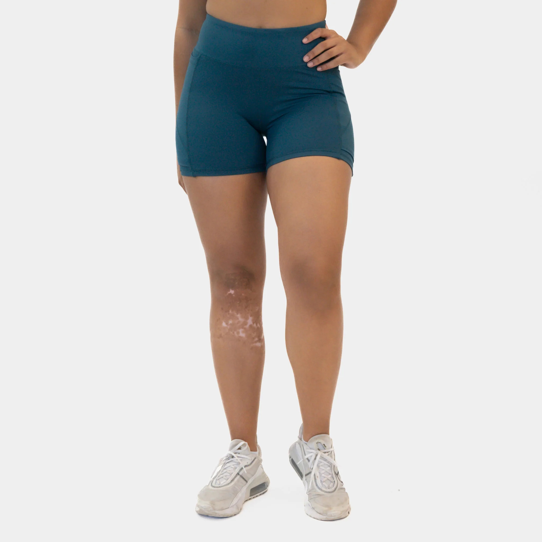 Lux Baseline Shorts (5 in. inseam) - Pacific | Senita Athletics