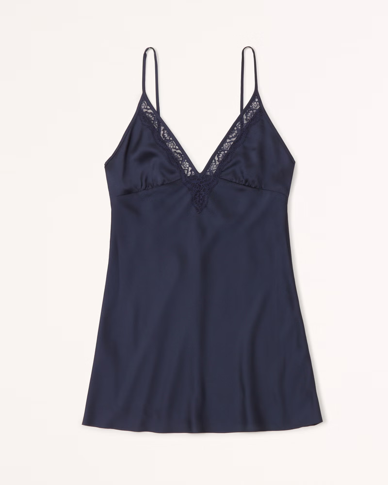 Women's Satin Nightie | Women's Intimates & Sleepwear | Abercrombie.com | Abercrombie & Fitch (US)