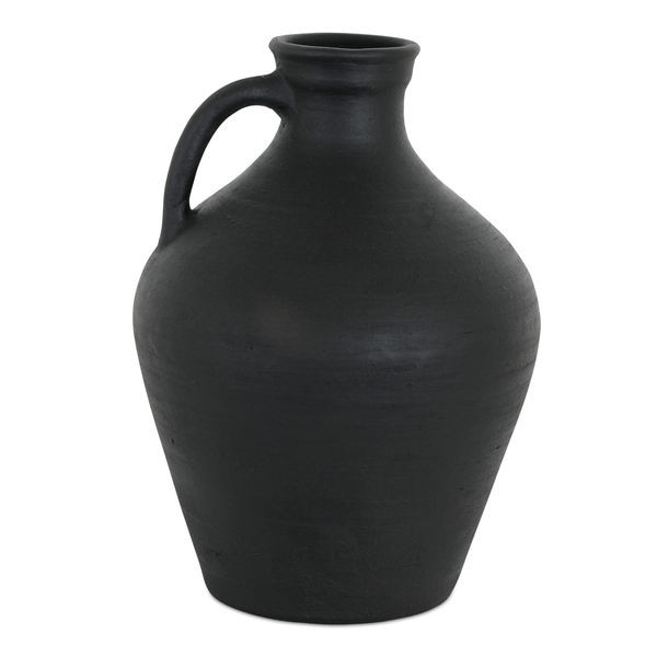 Lyra Vase Black Terracotta | Scout & Nimble