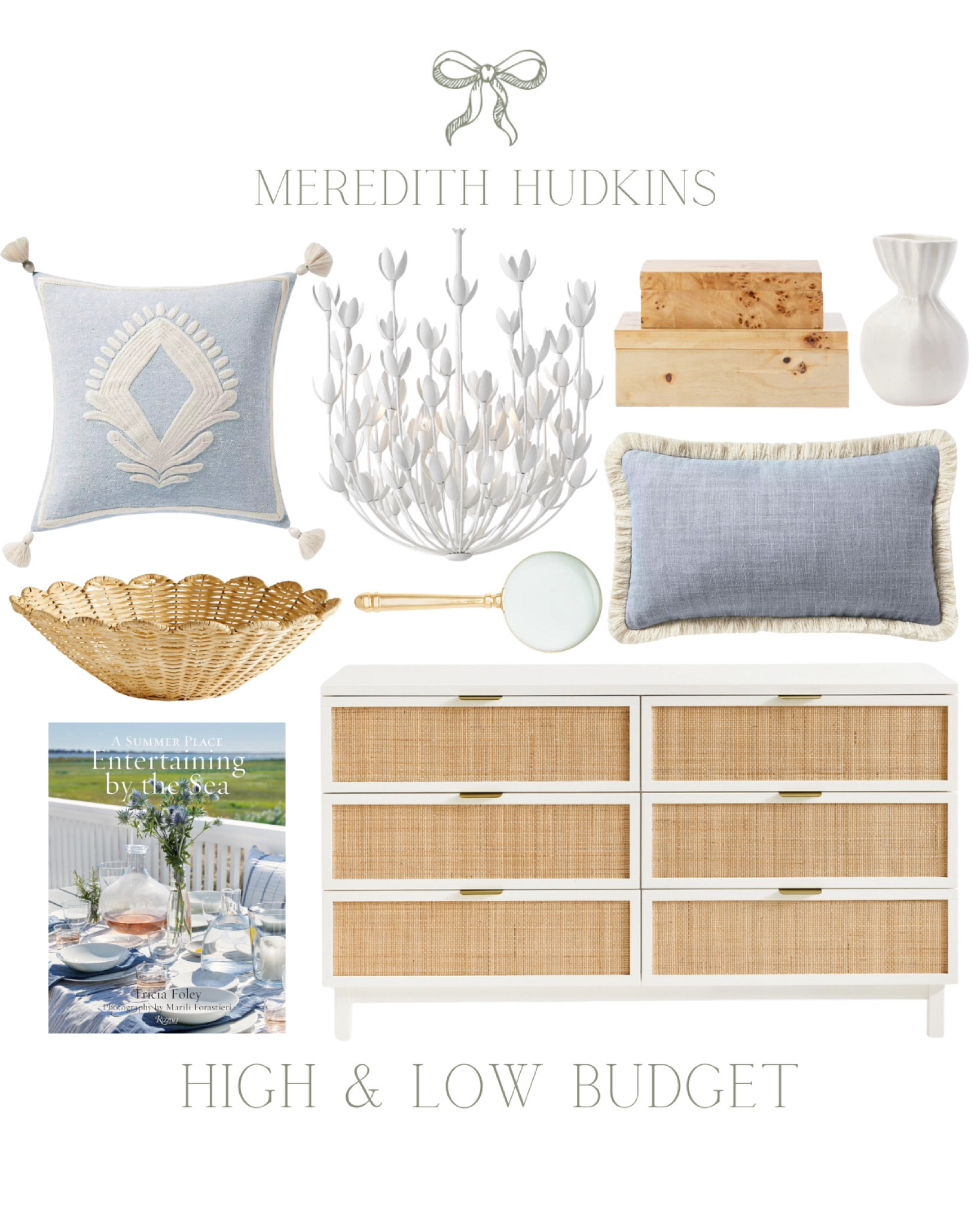 Meredith Hudkins, preppy, classic home decor, timeless style, Serena and Lilly, throw pillow, accent pillow, blue lumbar pillow, fringe pillow face pottery, barn, studio, McGee shae McGee Co. taper candle holder, candlestick artificial flowers Amazon home hardware round picture frame, living room bedroom, primary bedroom, guest bedroom, nursery, entryway, coastal home decor 

#LTKHome #LTKFindsUnder100 #LTKSaleAlert