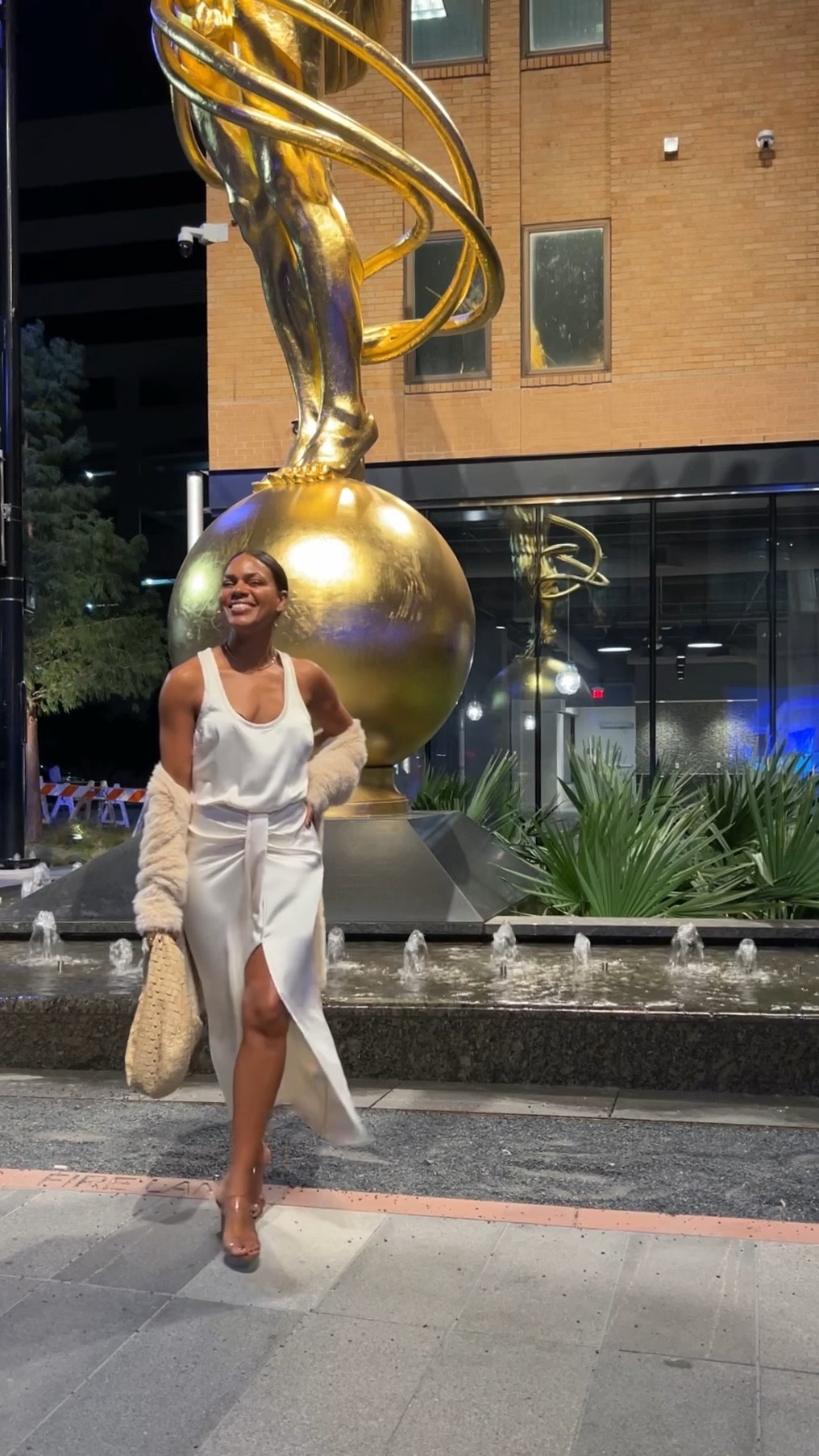 Dress for date night or dress for dinner or dress for Broadway show. TTS, satin  