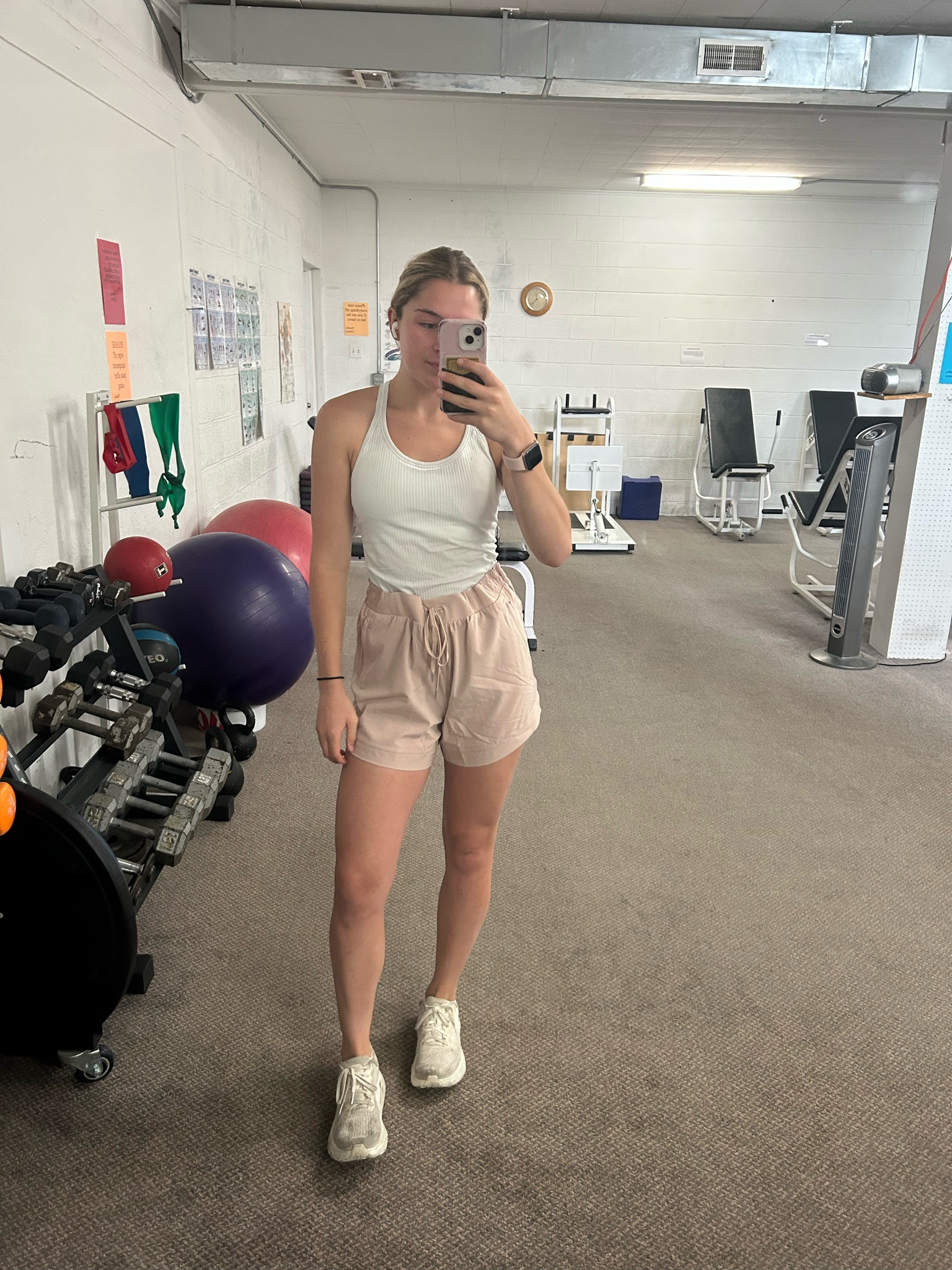 10/10 workout shorts! On sale for $20 right now! Perfect length, very airy, comfy, and have a front tie! 

#LTKFitness #LTKsalealert #LTKFind