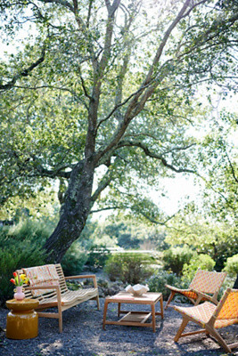 Mesa Teak 3 Seat Sofa | Terrain